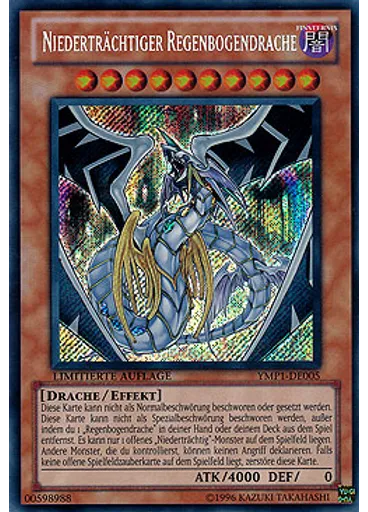 Niederträchtiger Regenbogendrache — Yu-Gi-Oh! 3D Bonds Beyond Time Movie Pack