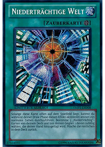 Niederträchtige Welt — Yu-Gi-Oh! 3D Bonds Beyond Time Movie Pack