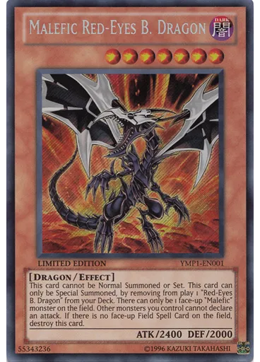 Malefic Red-Eyes Black Dragon — Yu-Gi-Oh! 3D Bonds Beyond Time Movie Pack