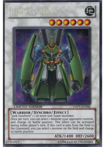 Junk Gardna — Yu-Gi-Oh! 3D Bonds Beyond Time Movie Pack