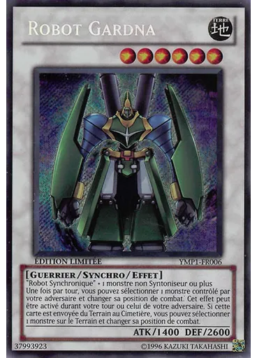 Robot Gardna — Yu-Gi-Oh! 3D Bonds Beyond Time Movie Pack