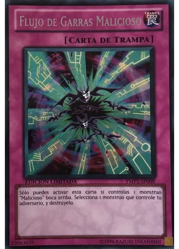 Flujo de Garras Malicioso — Yu-Gi-Oh! 3D Bonds Beyond Time Movie Pack