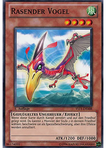 Rasender Vogel