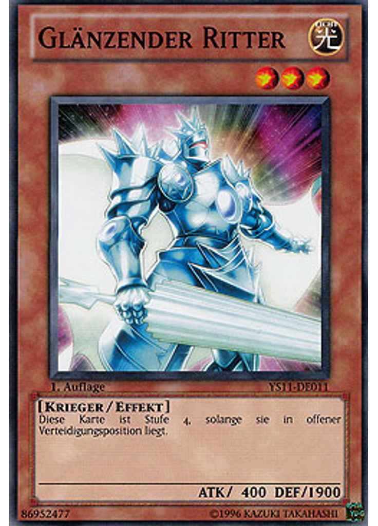 Glänzender Ritter