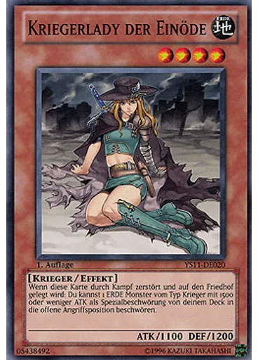 Kriegerlady der Einöde — Starter Deck: Dawn of the Xyz