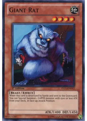 Giant Rat — Starter Deck: Dawn of the Xyz