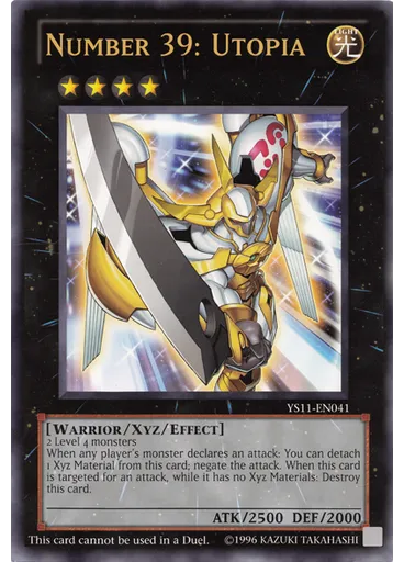 Number 39: Utopia (Ultra Rare Unlimited Ct) — Utopia Value Box