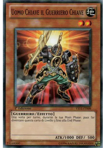 Uomo Chiave il Guerriero Chiave — Starter Deck: Alba degli Xyz