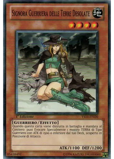 Signora Guerriera delle Terre Desolate