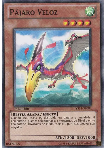 Pájaro Veloz