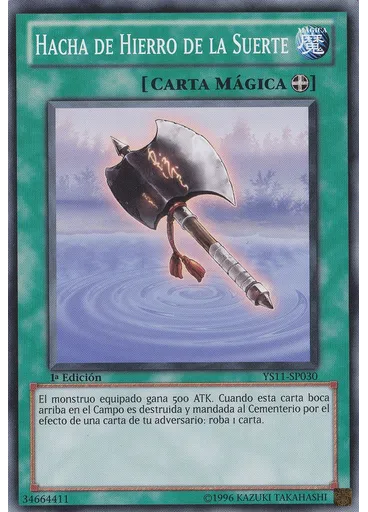 Hacha de Hierro de la Suerte