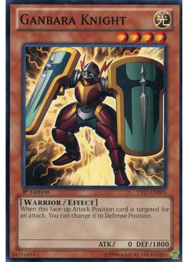 Ganbara Knight — Starter Deck: Xyz Symphony