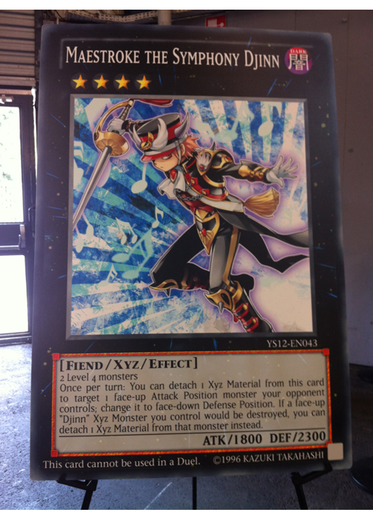 Maestroke the Symphony Djinn (Super Rare Unlimited Gc)