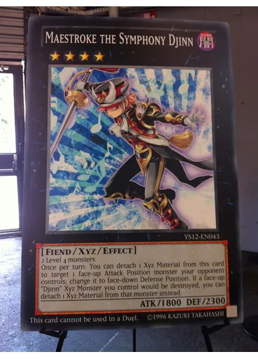 Maestroke the Symphony Djinn (Super Rare Unlimited Gc)