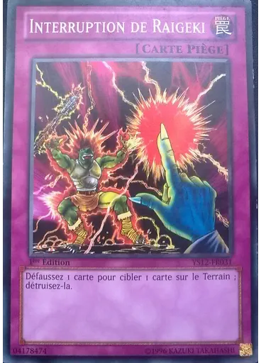 Interruption de Raigeki