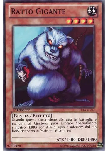 Ratto Gigante — Starter Deck: Sinfonia Xyz
