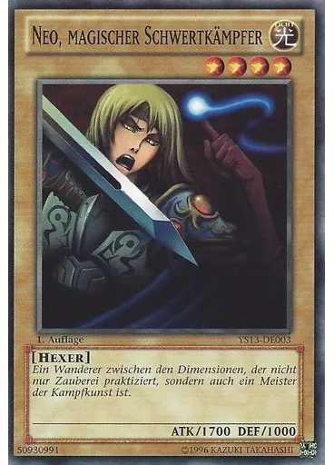 Neo, magischer Schwertkämpfer