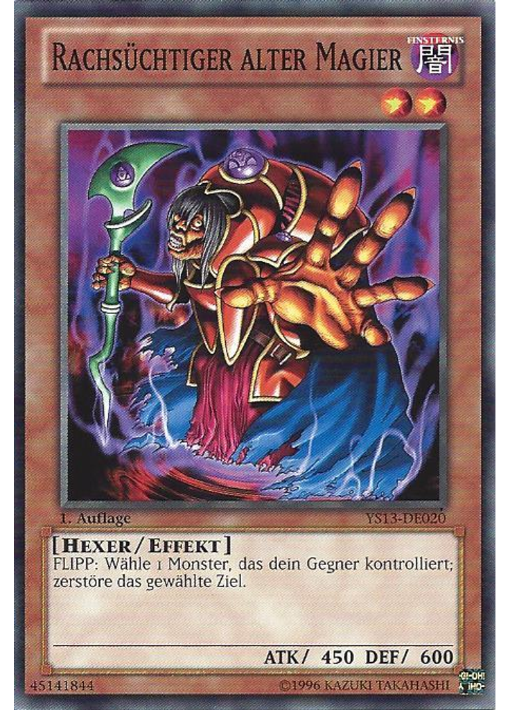 Rachsüchtiger alter Magier