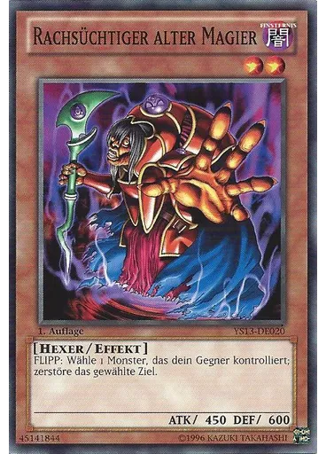 Rachsüchtiger alter Magier