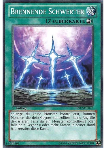 Brennende Schwerter