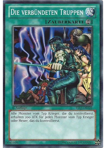 Die verbündeten Truppen