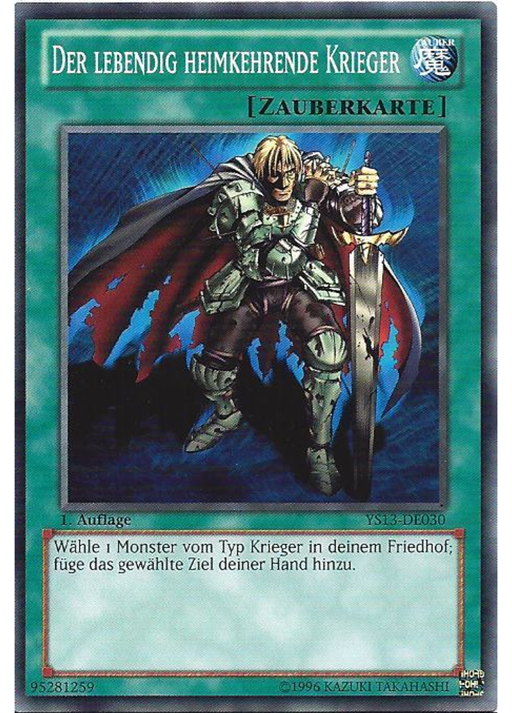 Der lebendig heimkehrende Krieger