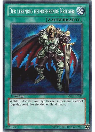 Der lebendig heimkehrende Krieger
