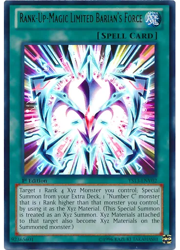Rank-Up-Magic Limited Barian's Force