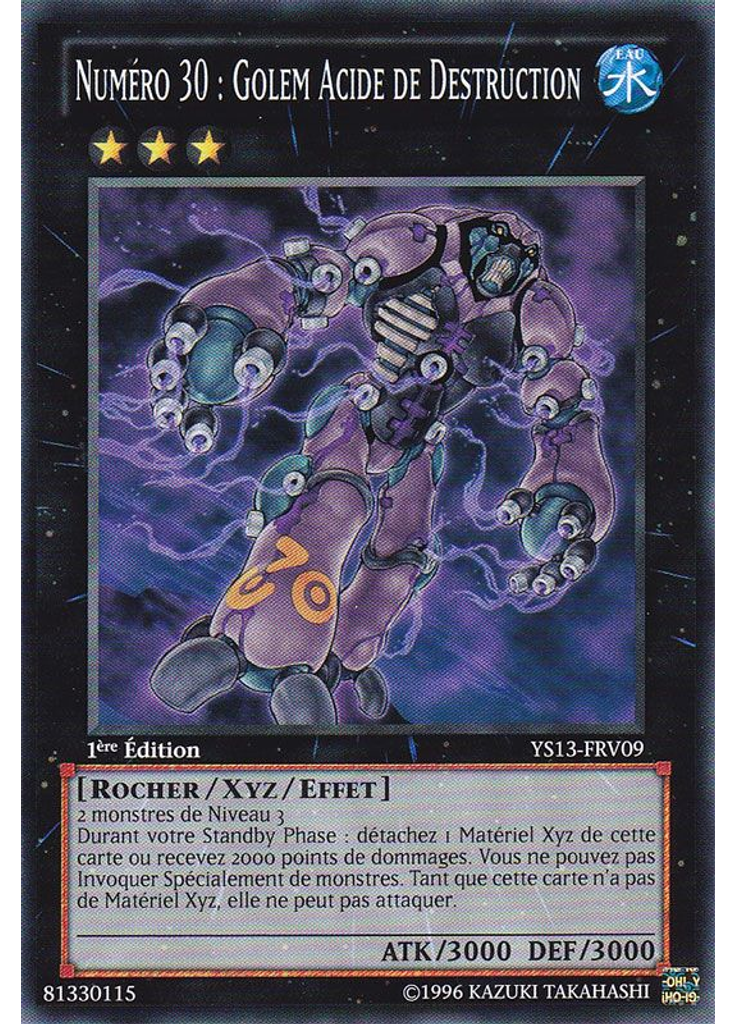 Numéro 30 : Golem Acide de Destruction