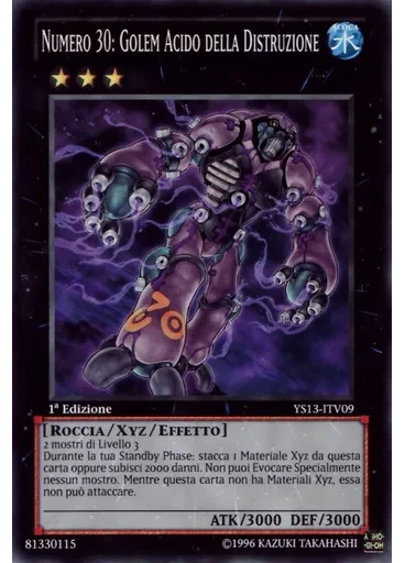 Numero 30: Golem Acido della Distruzione