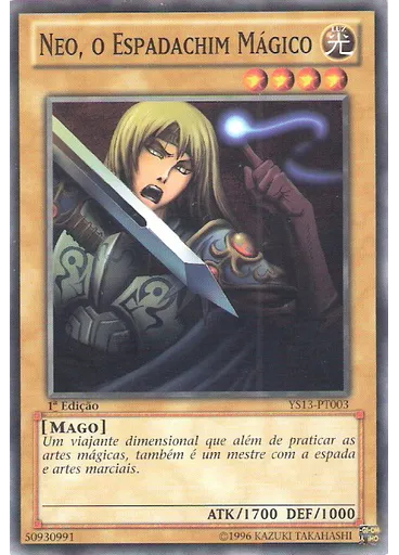 Neo, o Espadachim Mágico — Super Deck Inicial: V de Vitória