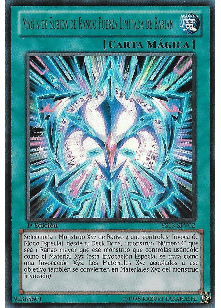 Magia de Subida de Rango Fuerza Limitada de Barian