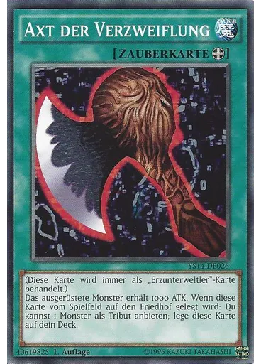 Axt der Verzweiflung