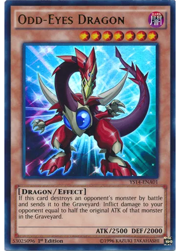 Odd-Eyes Dragon — Space-Time Showdown Power-Up Pack
