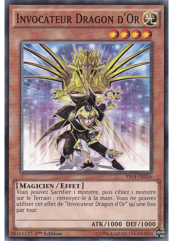 Invocateur Dragon d'Or