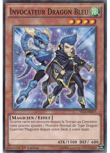 Invocateur Dragon Bleu