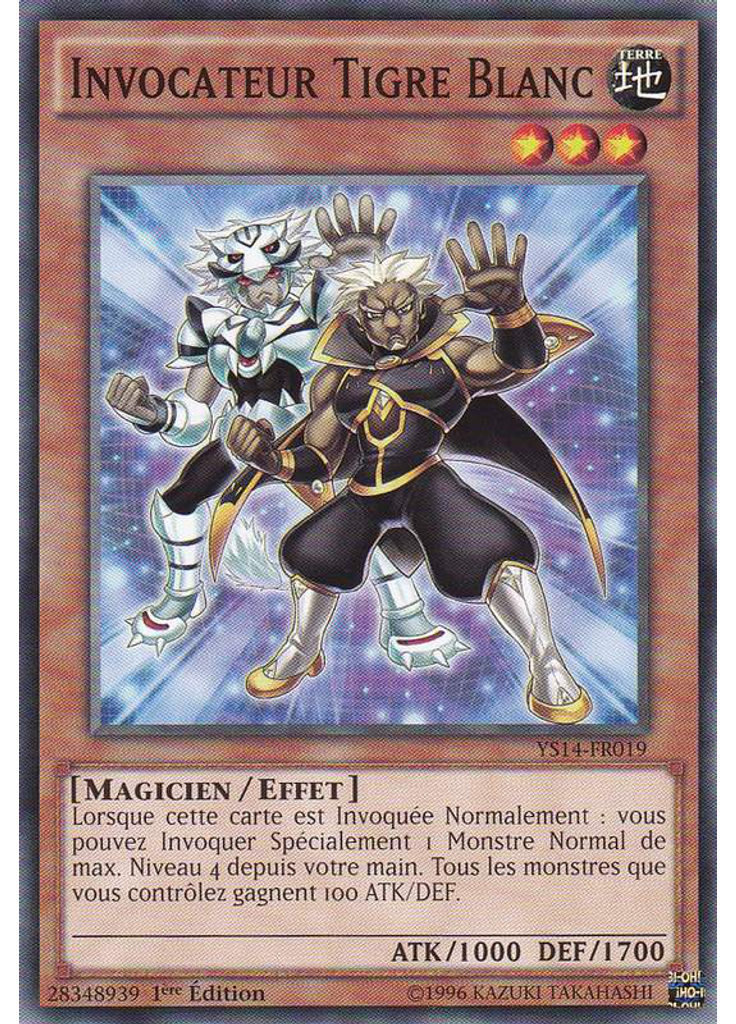 Invocateur Tigre Blanc