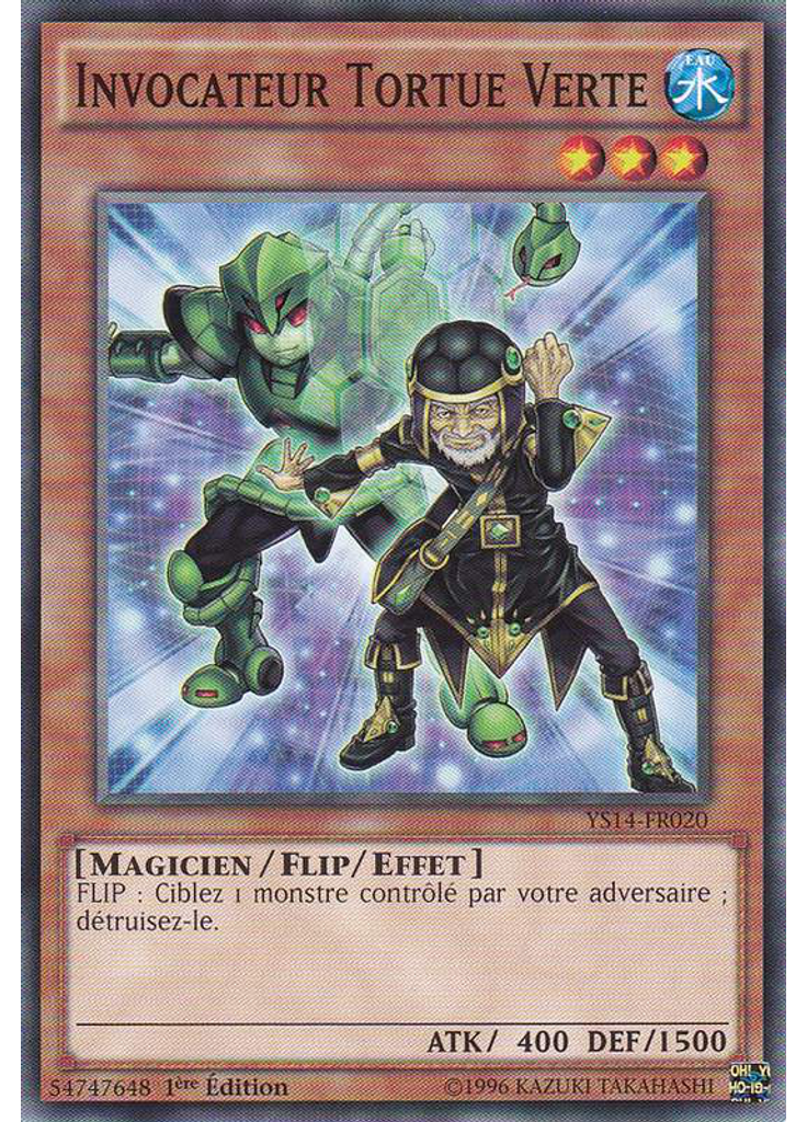 Invocateur Tortue Verte