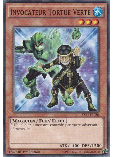 Invocateur Tortue Verte