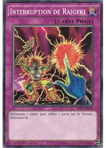 Interruption de Raigeki