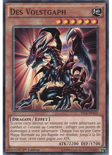 Des Volstgaph — Super Deck de Démarrage la Confrontation de l'Espace-Temps Pack de Renforcement