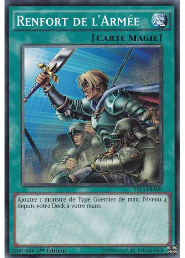 Renfort de l'Armée — Super Deck de Démarrage la Confrontation de l'Espace-Temps Pack de Renforcement