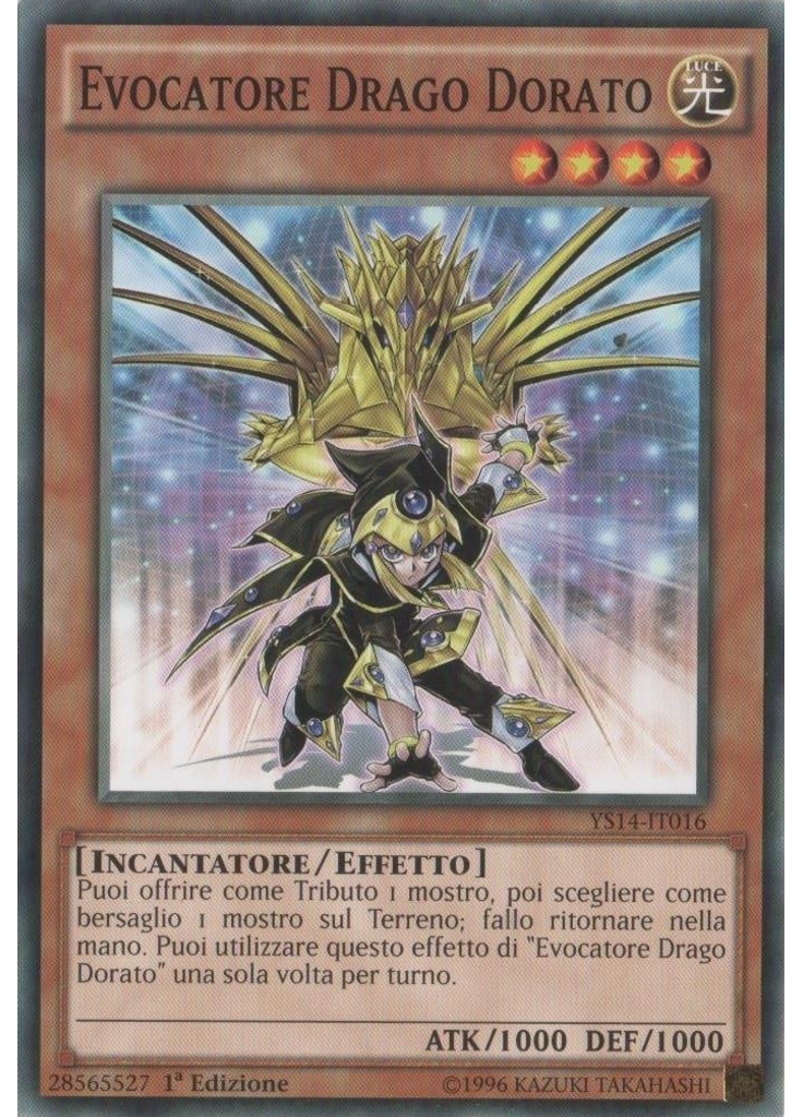 Evocatore Drago Dorato