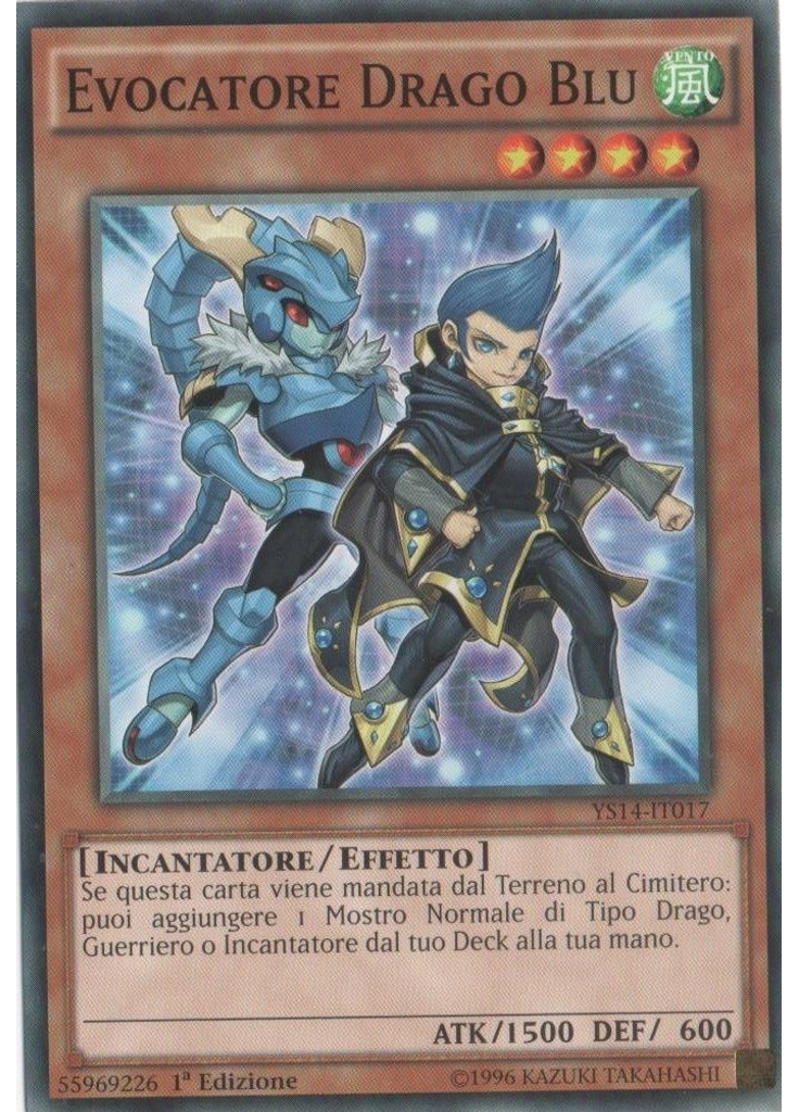 Evocatore Drago Blu