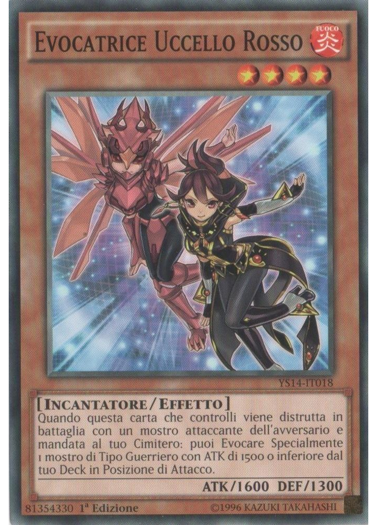 Evocatrice Uccello Rosso
