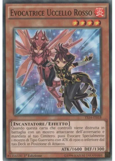 Evocatrice Uccello Rosso