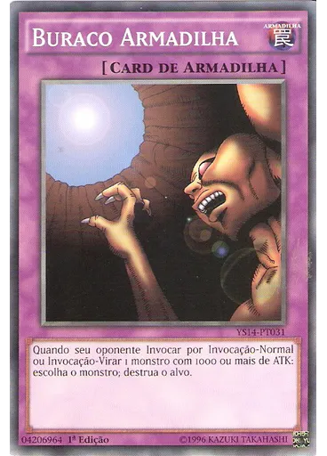 Buraco Armadilha — Super Deck Inicial: Confronto Espaço-Tempo
