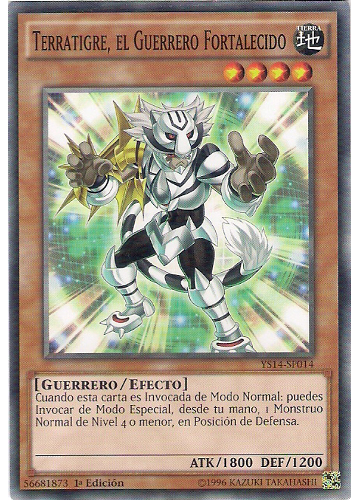 Terratigre, el Guerrero Fortalecido
