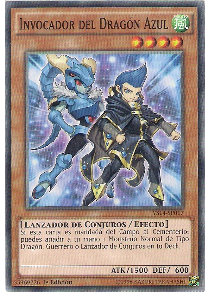 Invocador del Dragón Azul