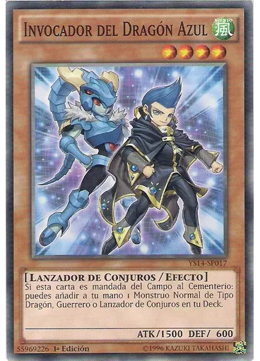Invocador del Dragón Azul